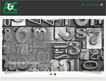 Tablet Screenshot of printingorlando.com
